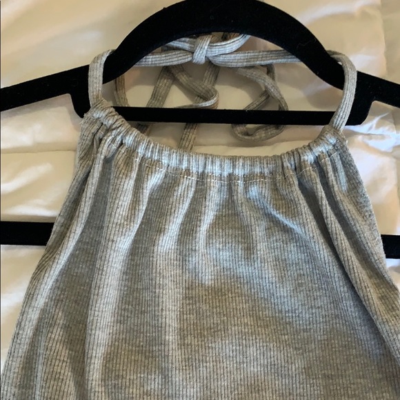 Urban outfitters grey halter top - Picture 2 of 5